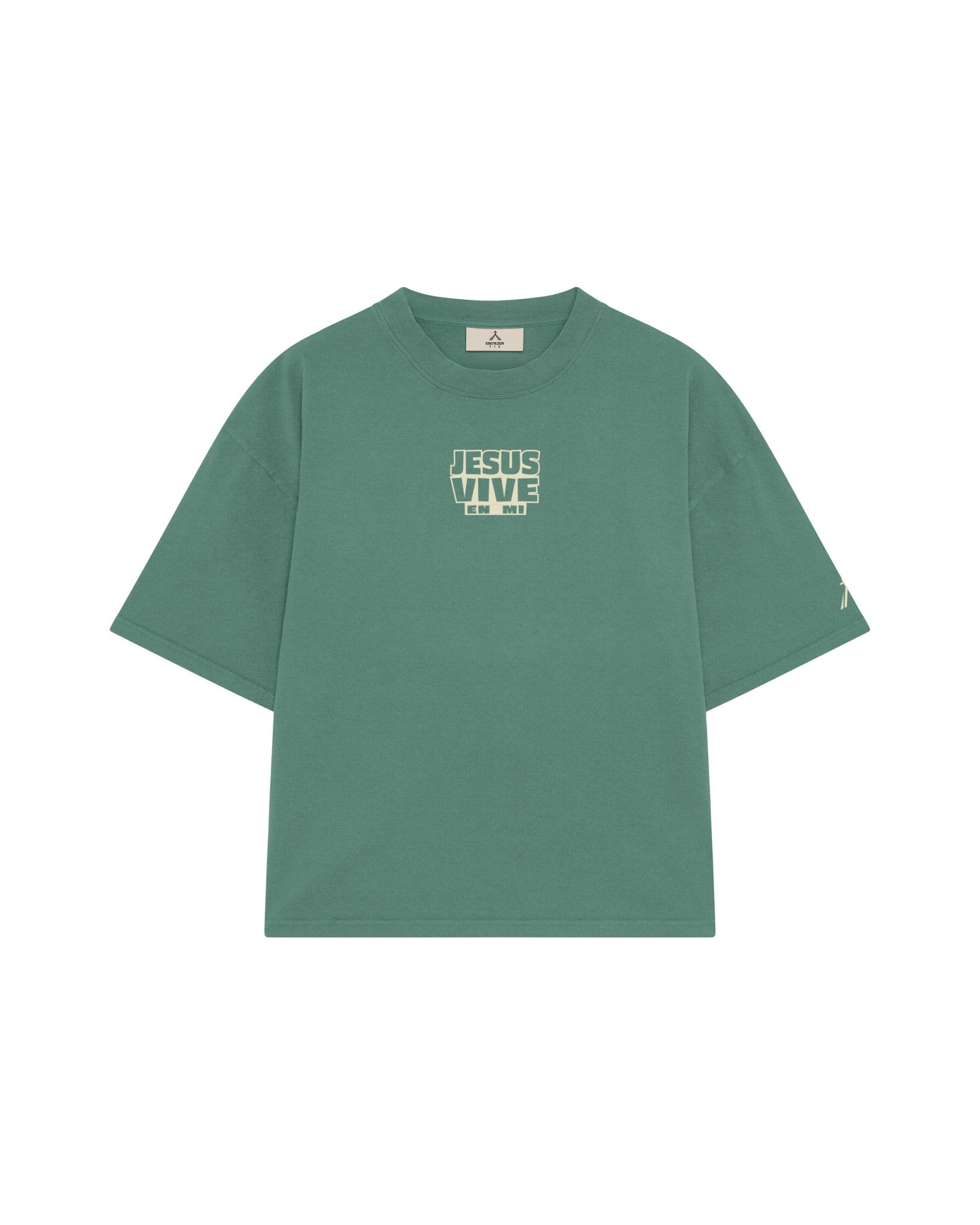 CRISTO VIVE EN MÍ TEE – Faith - Based Apparel by Ebenezer 712